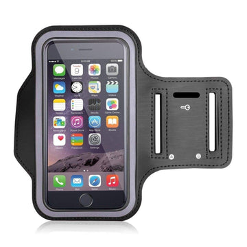 Sweatproof Phone Armband for Running – Reflective, Waterproof Holder Fits Phones up to 7” – Secure Fit for Workouts, Jogging & Outdoor Training