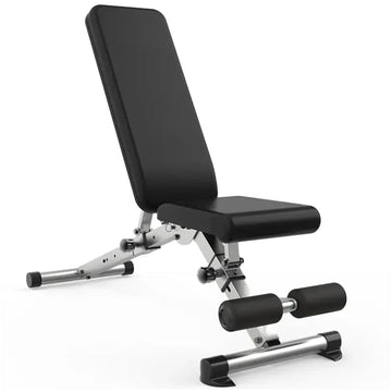 Heavy-Duty Adjustable Workout Bench with Dip Station & Barbell Rack – 500kg Load Capacity, Incline/Decline Angles – Full-Body Strength Training for Home Gyms