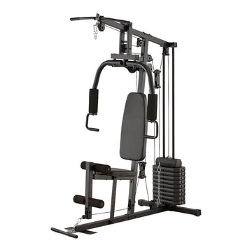 Home Multi Gym Station – Heavy-Duty Steel Build, 45kg/66kg Weight Stack, Space-Saving Full Body Trainer for Garage & Home Gyms