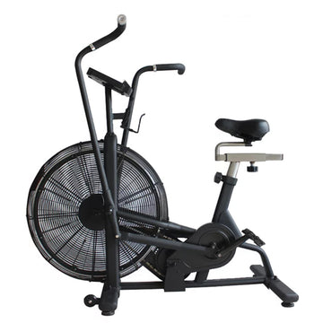 Heavy-Duty Assault Air Bike with 27" Steel Fan, LCD Console & Full-Body Resistance – HIIT Cardio Equipment for Compact Home Gym Setups