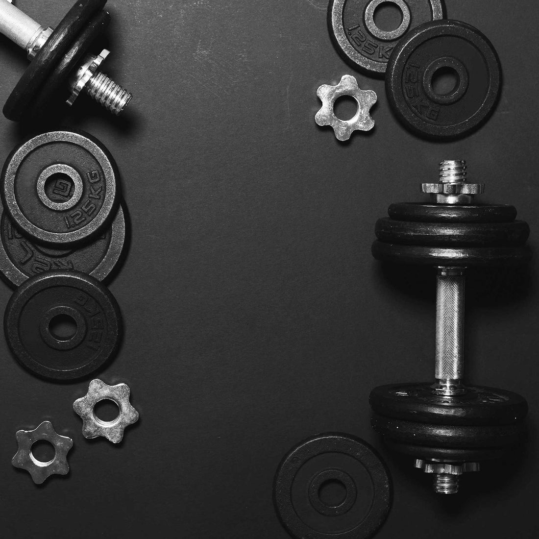 Heavy-Duty 65kg Cast Iron Adjustable Dumbbell & Barbell Set – 2-in-1 Home Gym Weight Kit with Knurled Handles for Strength Training