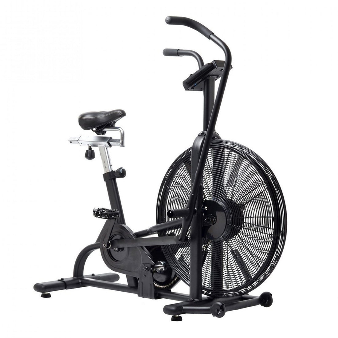 Heavy-Duty Assault Air Bike with 27" Steel Fan, LCD Console & Full-Body Resistance – HIIT Cardio Equipment for Compact Home Gym Setups