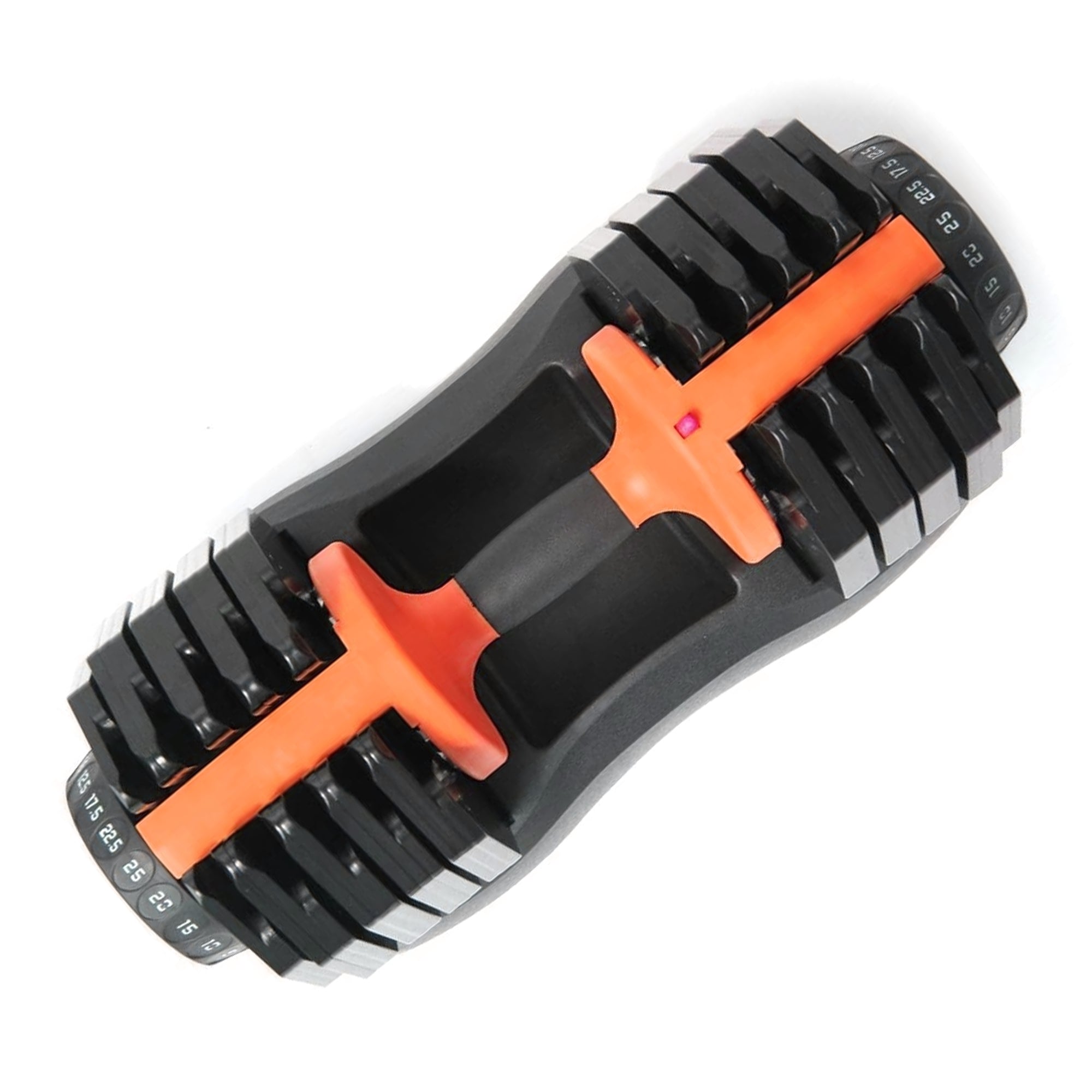 Adjustable Dumbbells 25kg Pair – Quick Dial 10-in-1 Weights with Safety Lock, Anti-Slip Grip – Strength Training for Home Gym & Compact Fitness Spaces