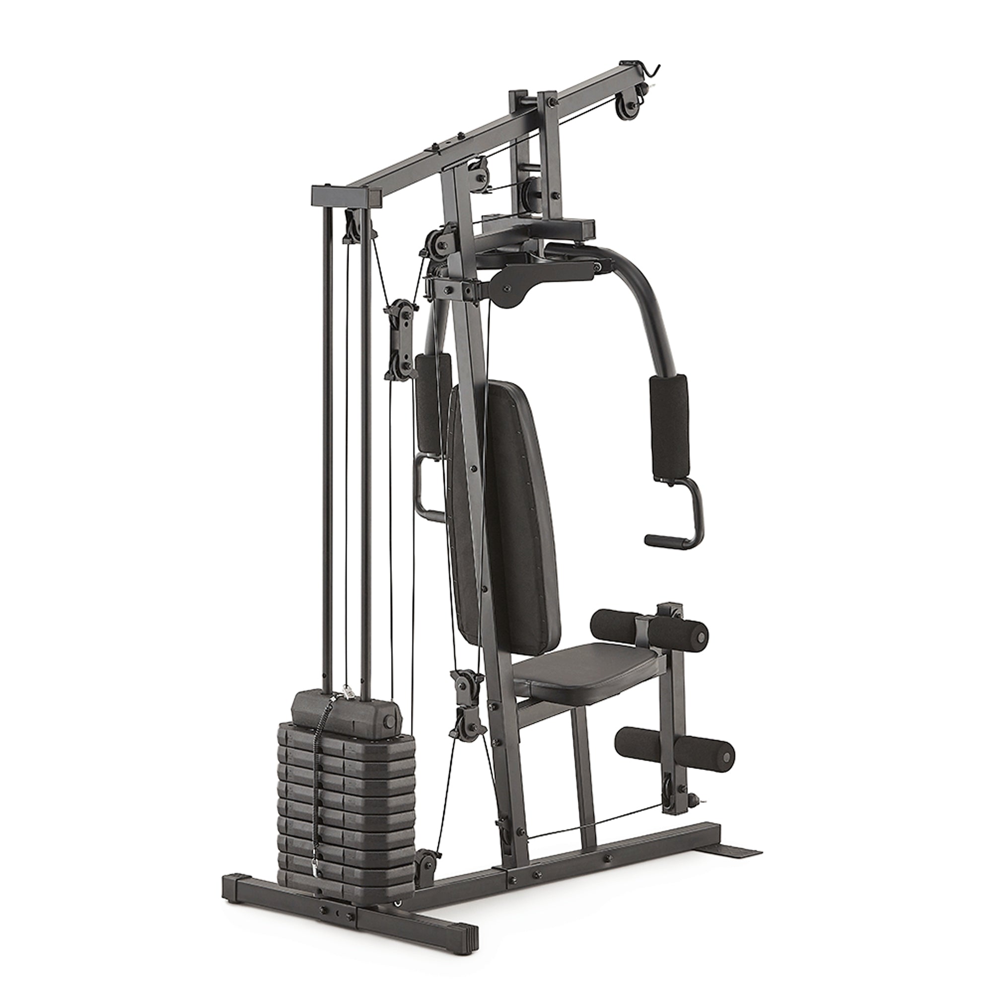 Home Multi Gym Station – Heavy-Duty Steel Build, 45kg/66kg Weight Stack, Space-Saving Full Body Trainer for Garage & Home Gyms