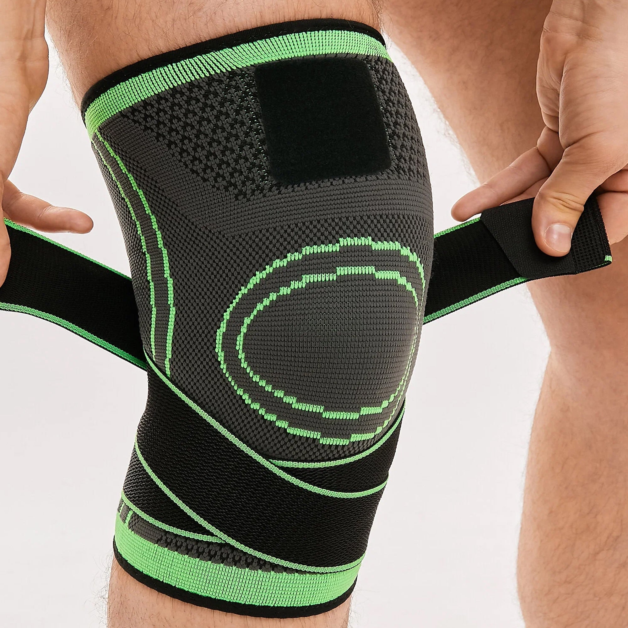 Breathable Adjustable Knee Brace with Strap – Compression Support for ACL, Meniscus & Joint Pain Relief – Perfect for Sports, Walking & Daily Use