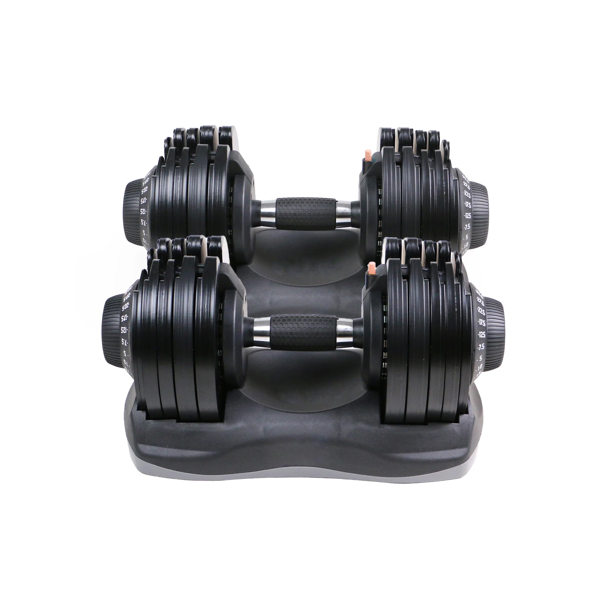 Adjustable Dumbbell Set 32.5kg Pair – 12-in-1 Compact Free Weights with Quick Dial System for Strength Training at Home Gym or Personal Studio