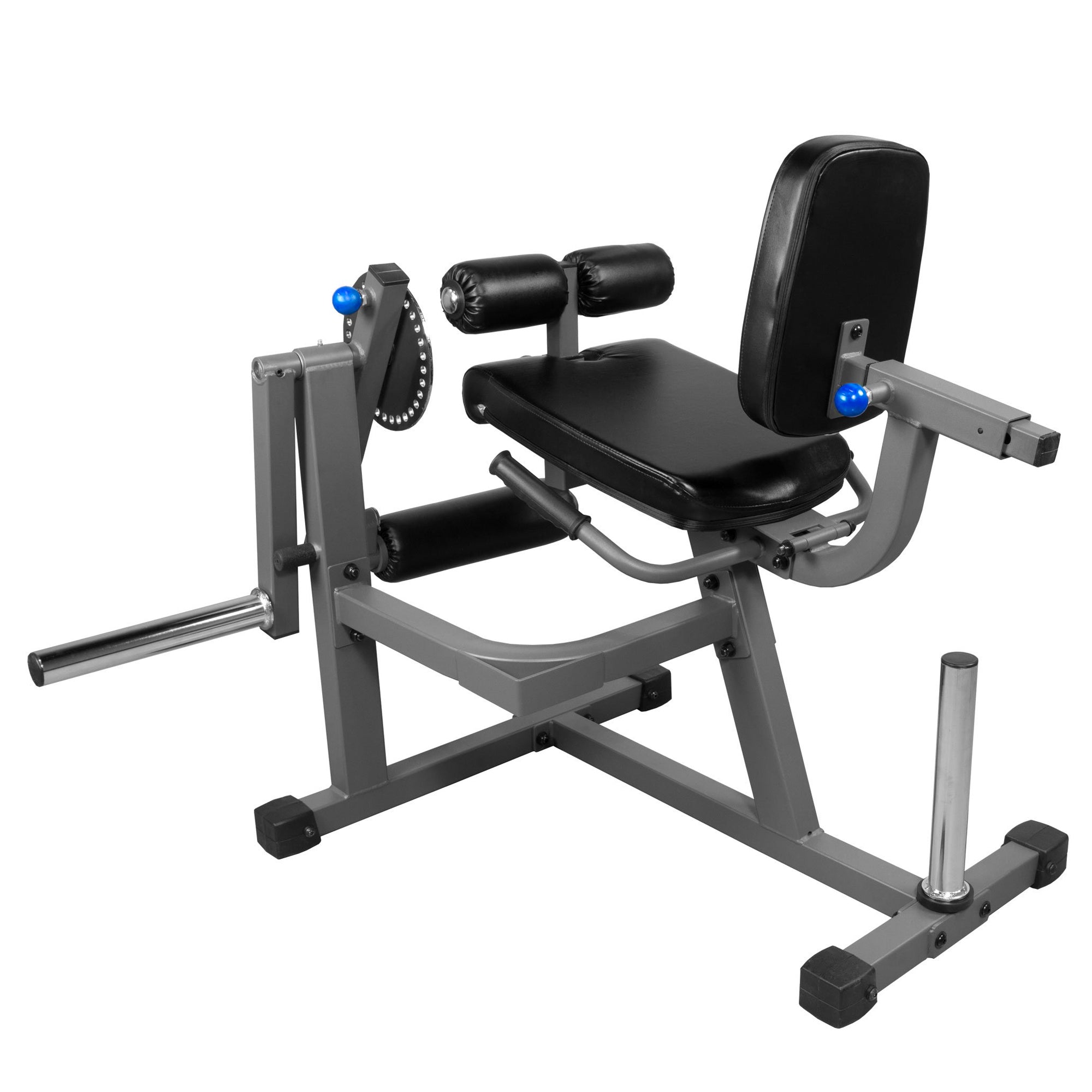 Adjustable Leg Curl & Extension Machine – Heavy-Duty Steel Build for Quad and Hamstring Training – Compact Strength Equipment for Home Gyms