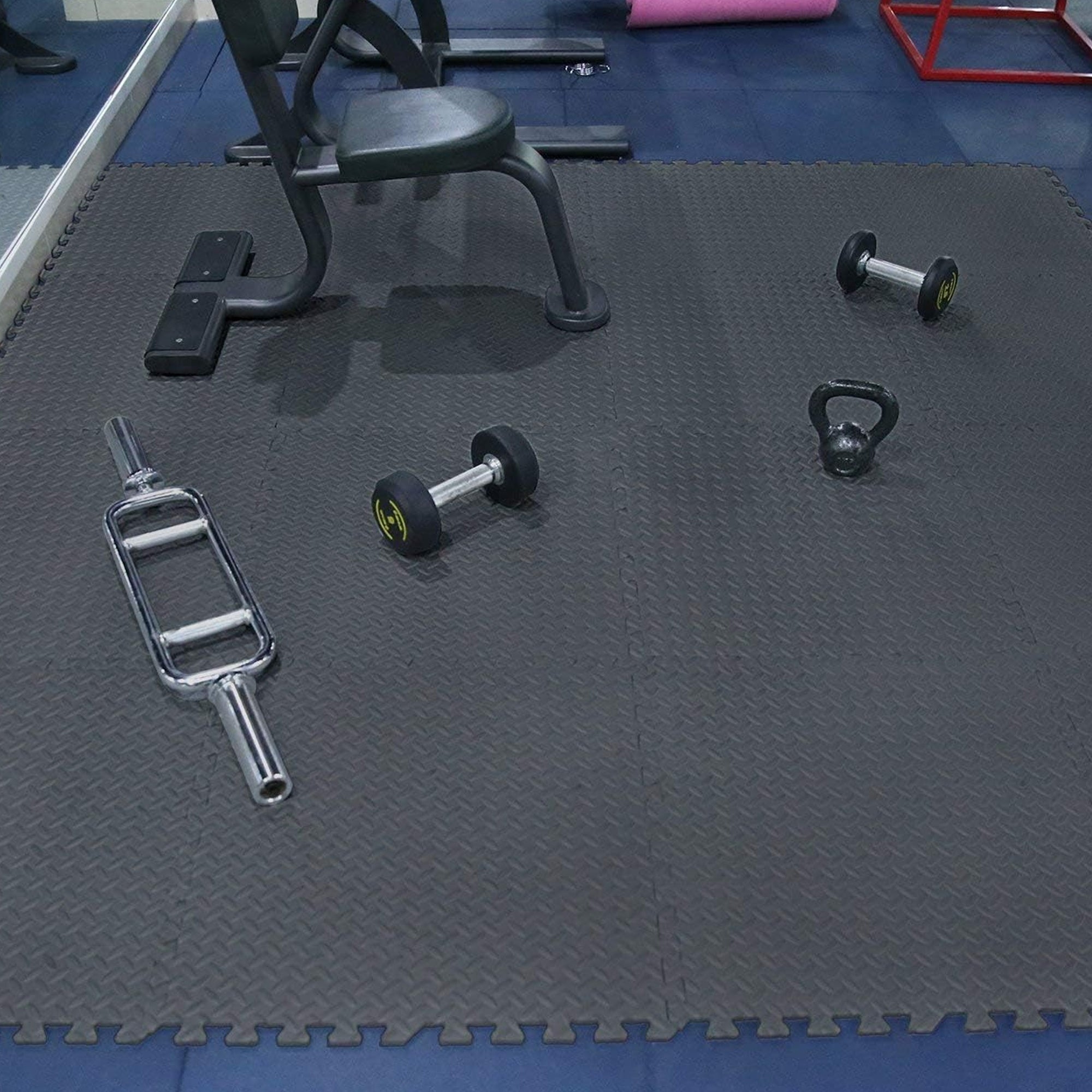 10mm EVA Foam Puzzle Mat – Interlocking Non-Slip Tiles for Home Gym & Studio Flooring Protection