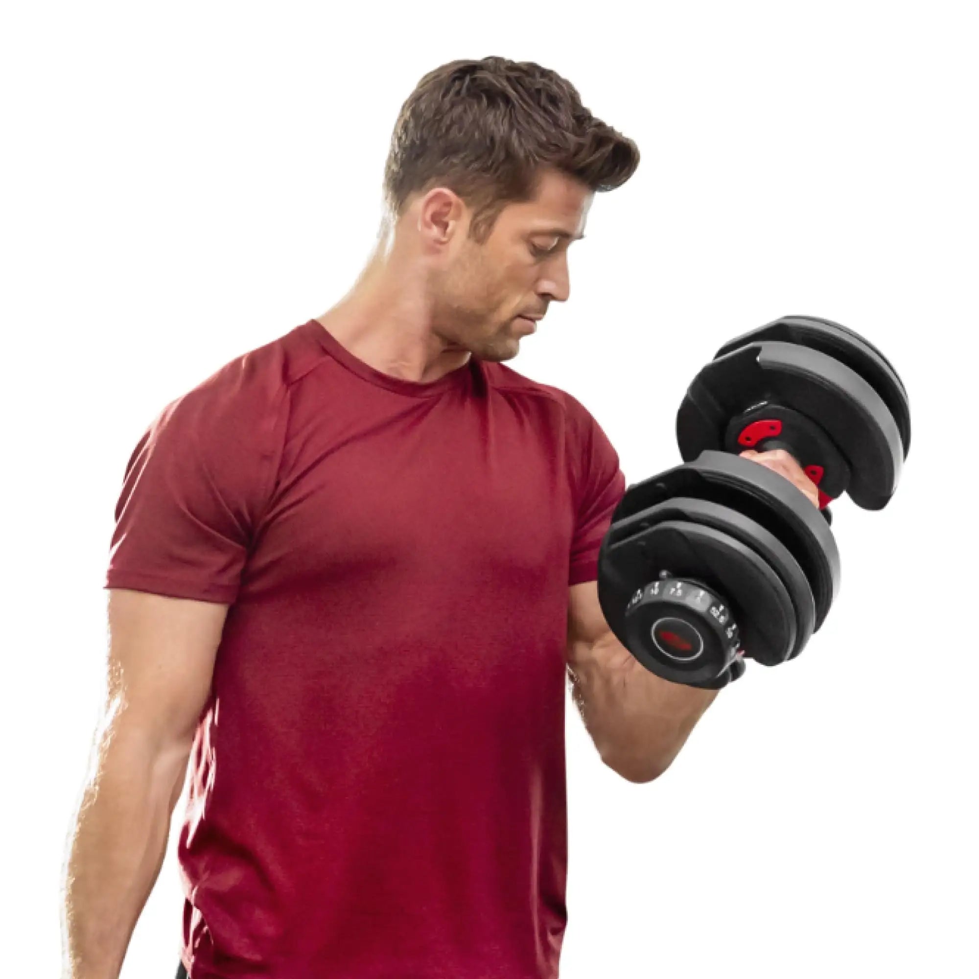 All-in-One 40kg Adjustable Dumbbell | 17-in-1 Smart Dial Weight Set for Home Workouts | Heavy-Duty Strength Training | Space-Saving Gym Gear | Optional Bench & Rack