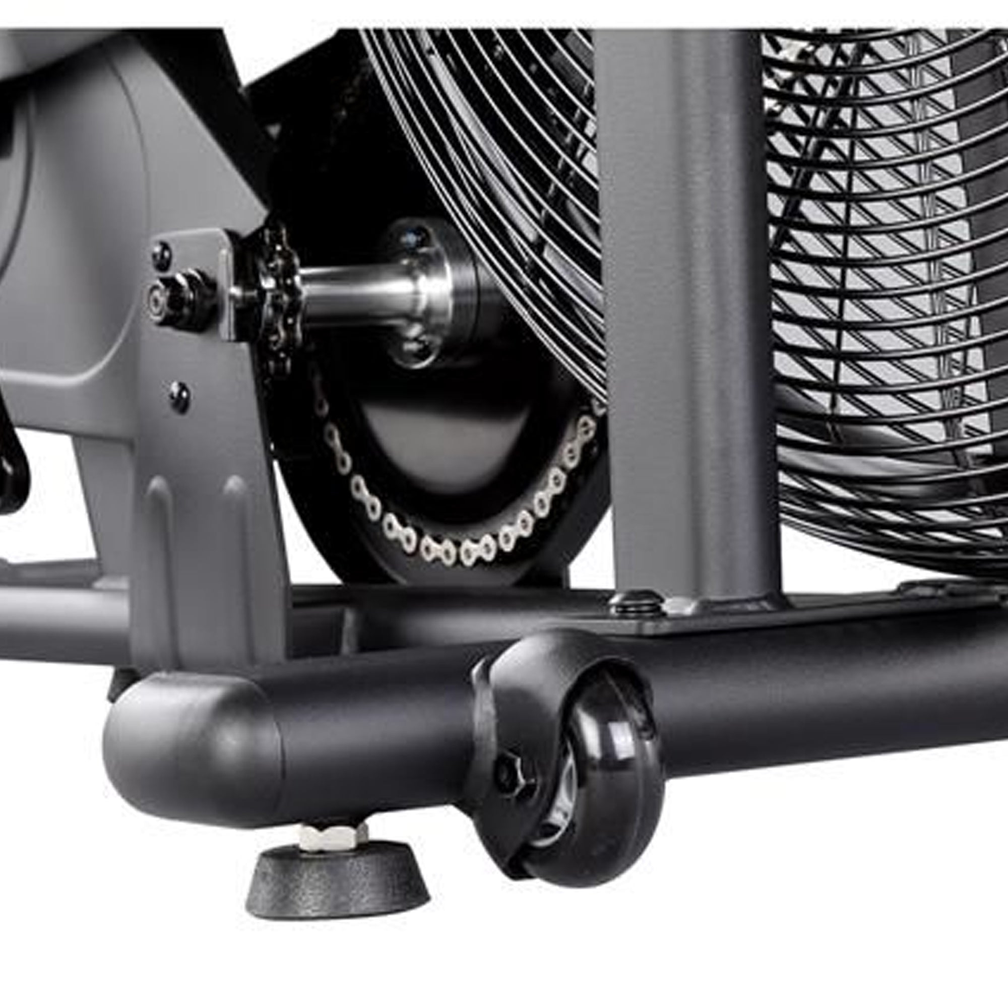 Heavy-Duty Assault Air Bike with 27" Steel Fan, LCD Console & Full-Body Resistance – HIIT Cardio Equipment for Compact Home Gym Setups