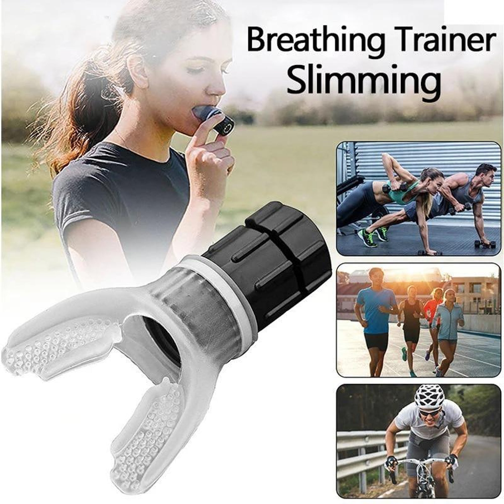 Adjustable Resistance Lung Exerciser – Compact Breathing Device for Boosting Stamina, Lung Capacity & Respiratory Strength – Perfect for Home Workouts & Travel