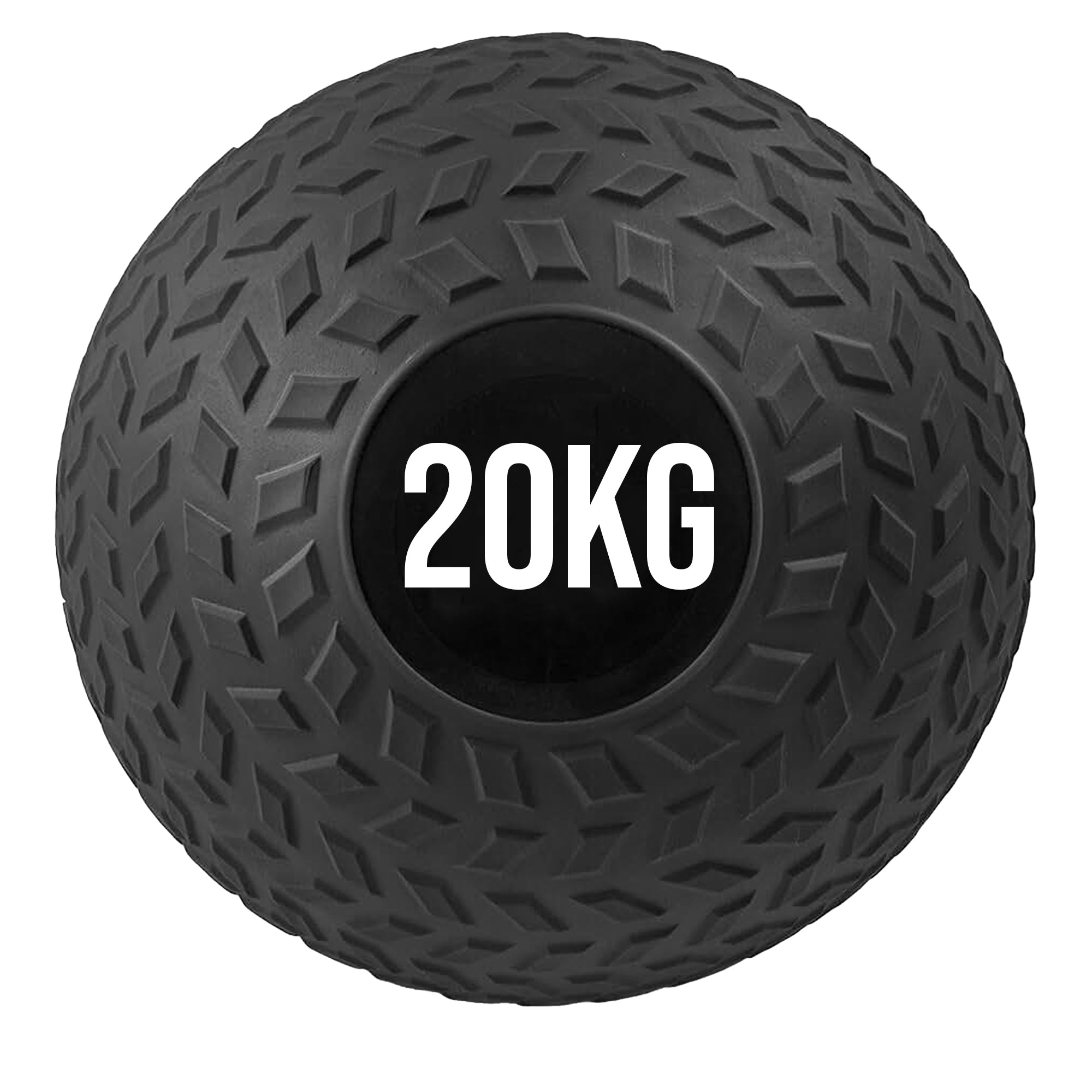 Heavy Duty Treaded Slam Balls – Non-Bounce Rubber Weight Balls for Core, Power & Strength Workouts | Individual & Set Options (3KG–25KG)