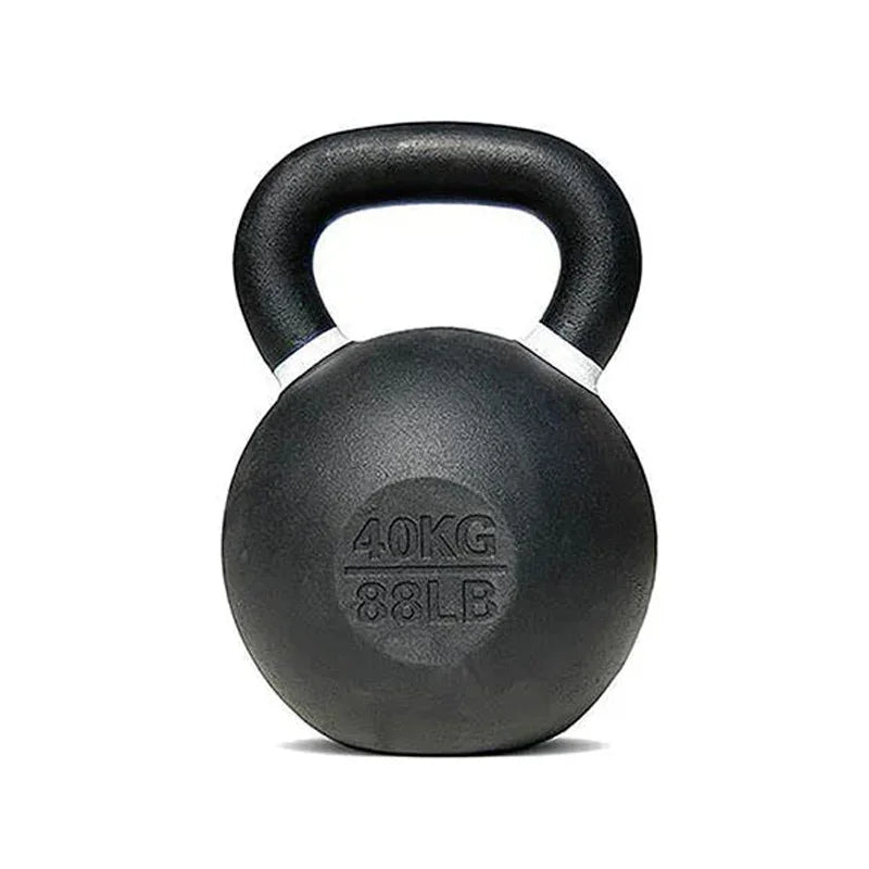 Cast Iron Kettlebells – Powder-Coated, Ergonomic Grip, Multi-Weight Options – Ideal for Strength Training, Home Workouts, and Functional Fitness
