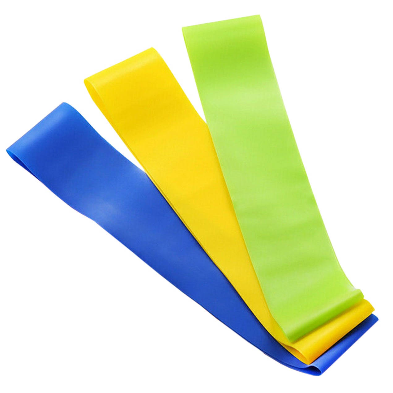 5-Level Resistance Loop Band Set – Soft Latex Exercise Bands for Home Fitness | Comfortable & Durable | Great for Pilates, Yoga, Strength & Travel Workouts