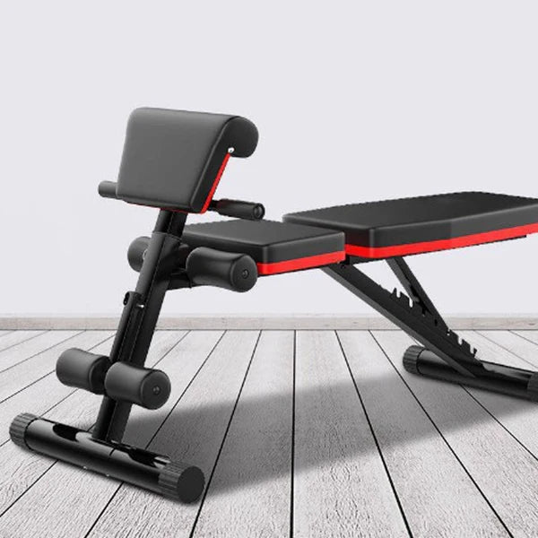 7-Position Adjustable Workout Bench – Foldable Incline, Decline & Flat | 320KG Load | Auto-Lock & Space-Saving Design for Compact Home Gyms