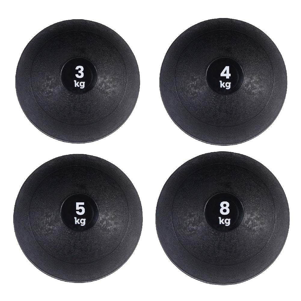No-Bounce Slam Ball for Home Workouts – Heavy-Duty Rubber, Textured Grip – 3KG to 25KG – Core Strength & Power Training – Impact-Resistant Design