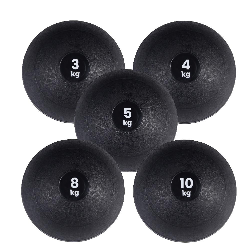 No-Bounce Slam Ball for Home Workouts – Heavy-Duty Rubber, Textured Grip – 3KG to 25KG – Core Strength & Power Training – Impact-Resistant Design