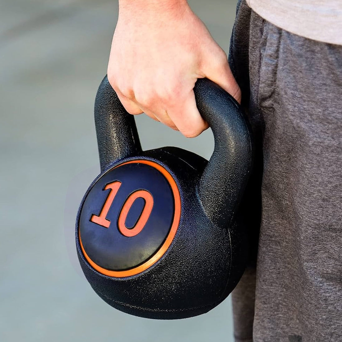 Compact 3-Piece Kettlebell Set – Ergonomic Vinyl-Coated Weights (5lb/10lb/15lb) for Functional Training & Strength Workouts in Home Gyms or Small Spaces
