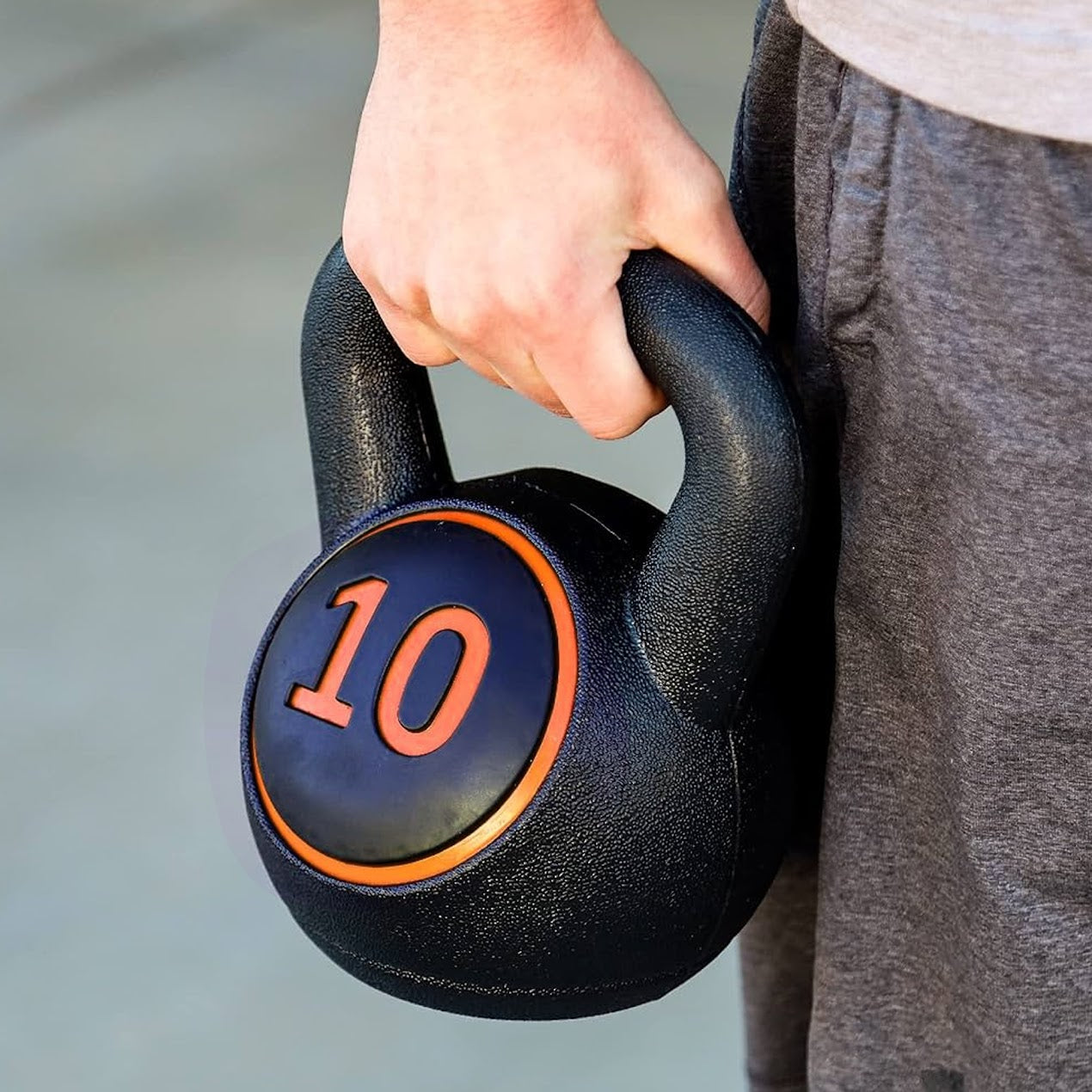 Compact 3-Piece Kettlebell Set – Ergonomic Vinyl-Coated Weights (5lb/10lb/15lb) for Functional Training & Strength Workouts in Home Gyms or Small Spaces
