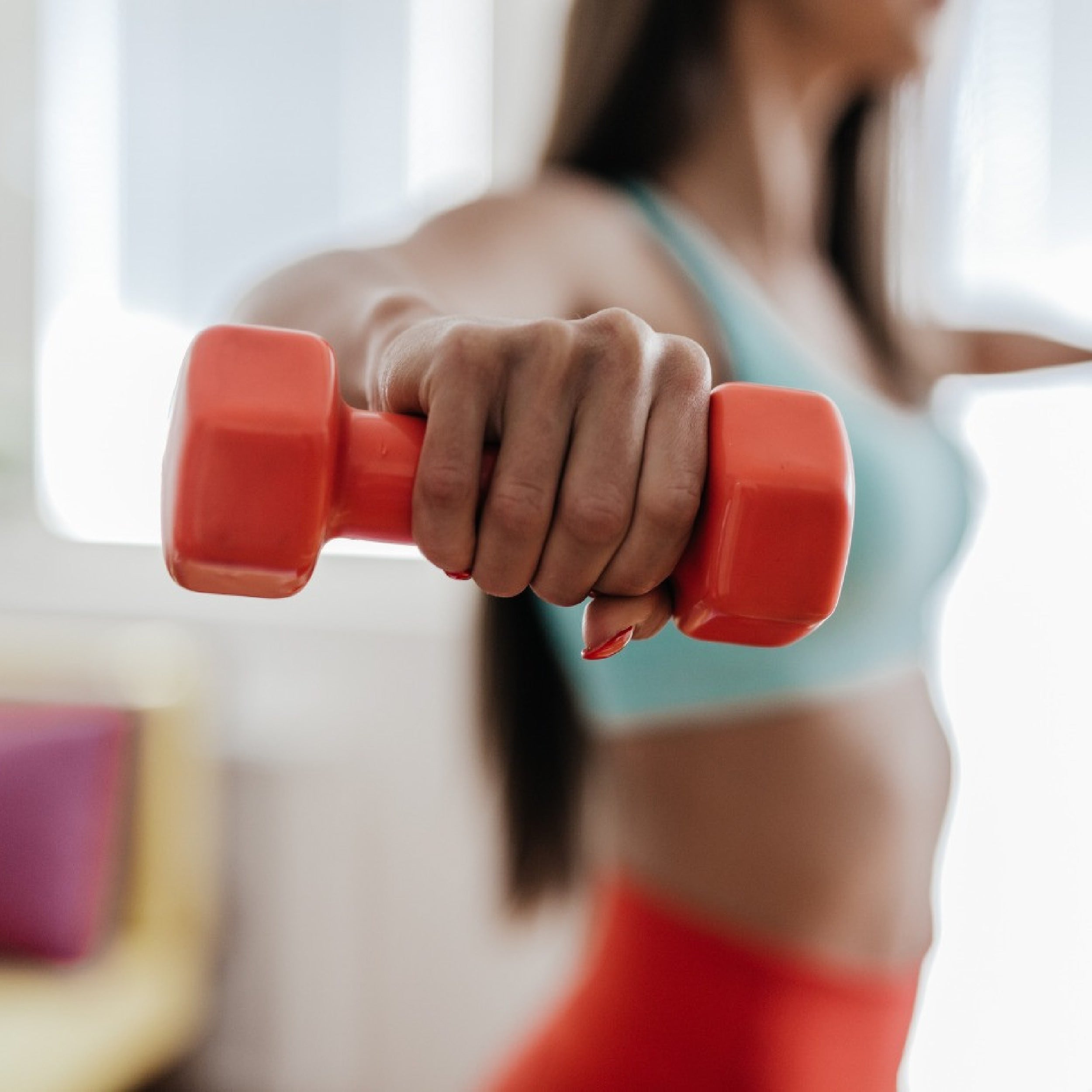 Hex Neoprene Dumbbell Set – Anti-Roll Design, Non-Slip Grip, Durable Coating – Perfect for Home Gym Strength Training, Toning & Easy Compact Storage