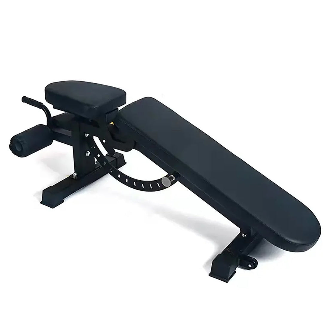 Foldable Adjustable Weight Bench – 450kg Capacity Steel Frame with 9 Backrest Positions, Cushioned for Full-Body Workouts in Home Gyms