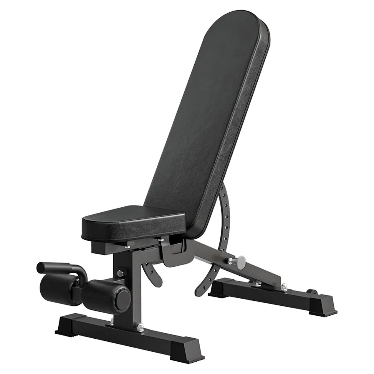 Foldable Adjustable Weight Bench – 450kg Capacity Steel Frame with 9 Backrest Positions, Cushioned for Full-Body Workouts in Home Gyms