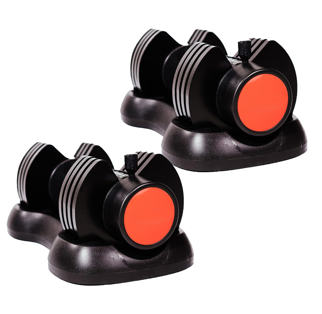 12.5kg Adjustable Dumbbell Pair – 5-in-1 Set with Safety Lock & Quick Dial | Full-Body Strength Training for Home Gym & Compact Spaces