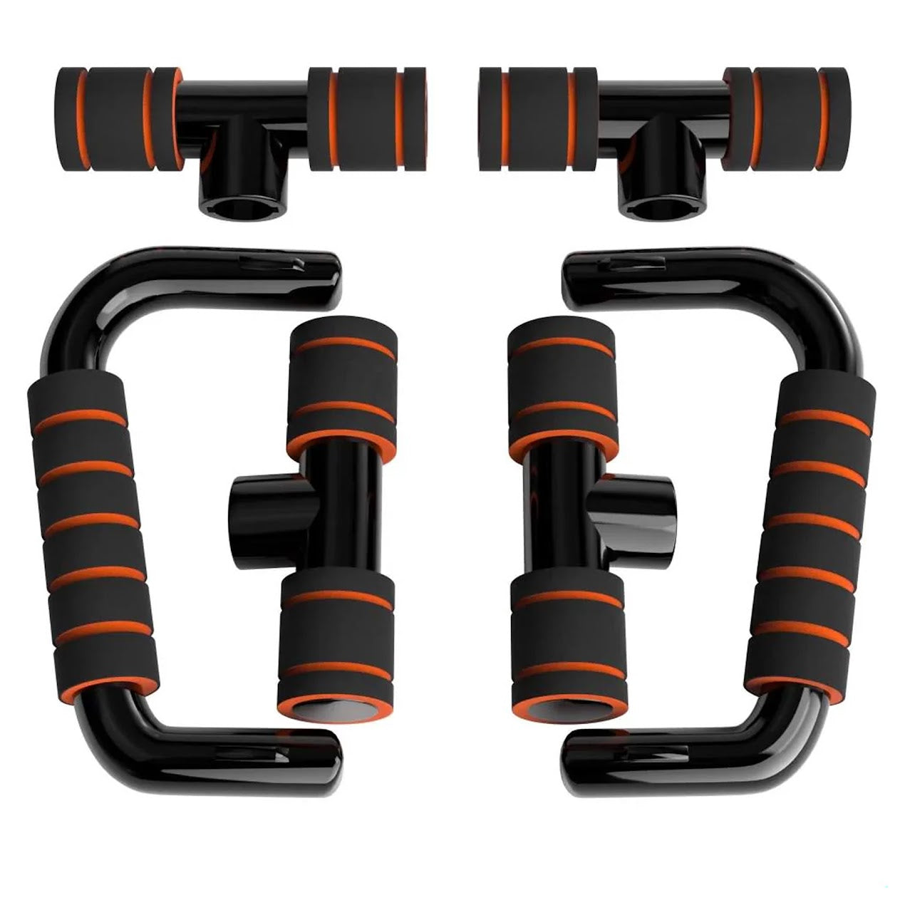 Ergonomic Push-Up Bars with Anti-Slip Handles – Lightweight Solid Frame for Wrist Support & Upper Body Training – Perfect for Home Gym & Portable Workouts