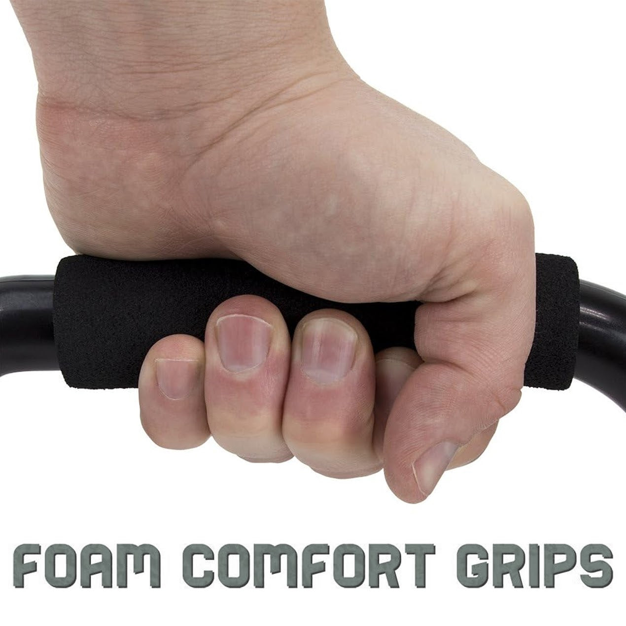Ergonomic Push-Up Bars with Anti-Slip Handles – Lightweight Solid Frame for Wrist Support & Upper Body Training – Perfect for Home Gym & Portable Workouts