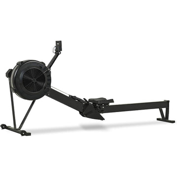 Foldable Air Resistance Rowing Machine – 10-Level Silent Rower with Aluminum Frame, Smart Display & Ergonomic Seat for Full-Body Home Workouts