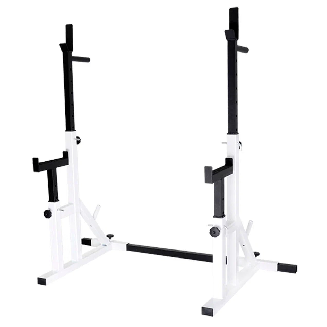 Heavy-Duty Adjustable Squat Rack with Bench Press Support – Steel Frame, Dip Handles, 400kg Capacity – Strength Training for Home Gyms
