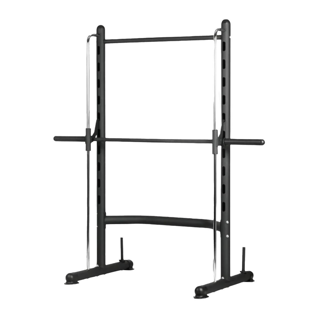 Multi-Function Smith Machine with Pull-Up Bar – Steel Squat Rack for Home Gym, Adjustable Bar Track, Total Body Strength Training Solution